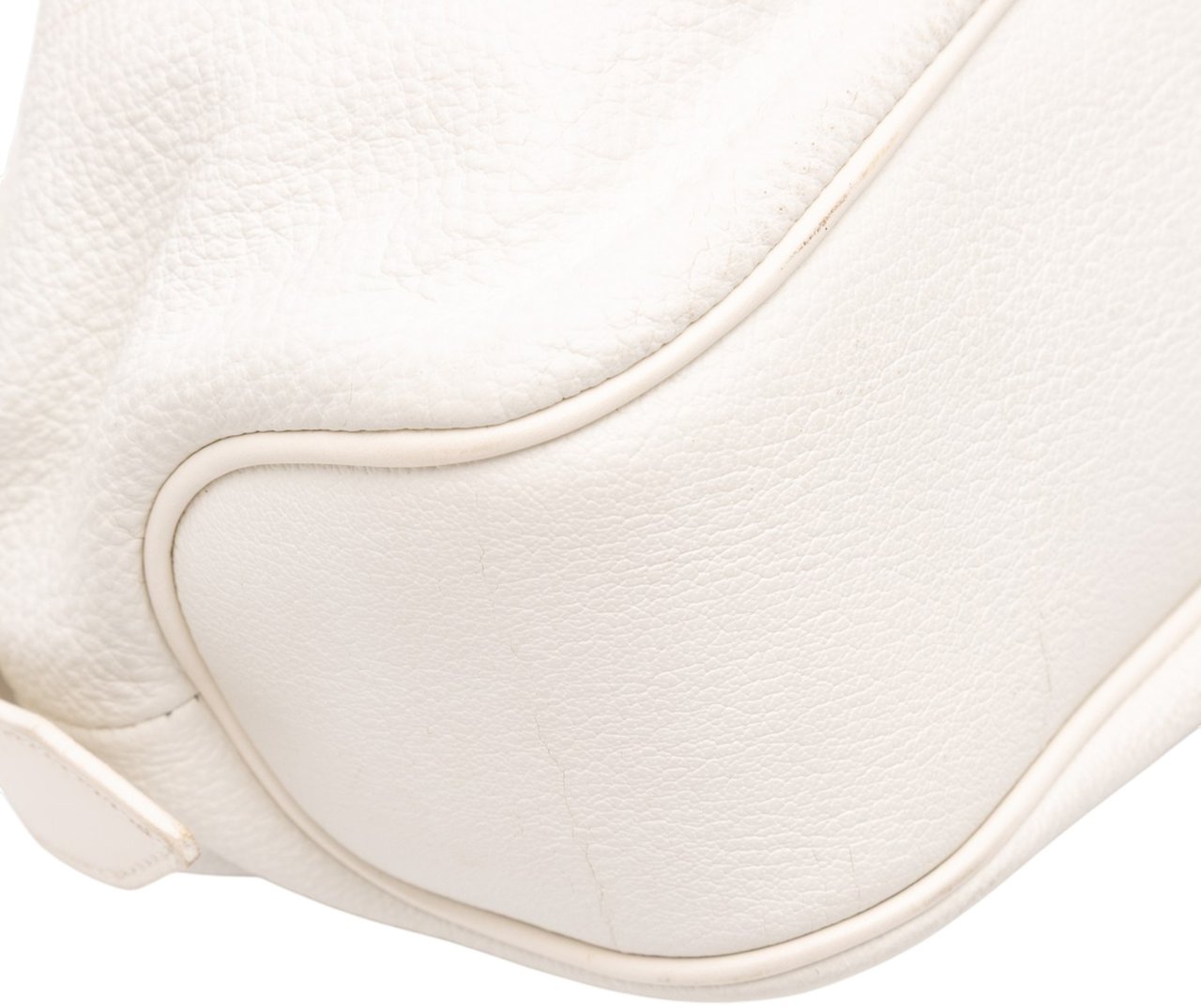 Burberry Leather Drawstring Shoulder Bag Wit