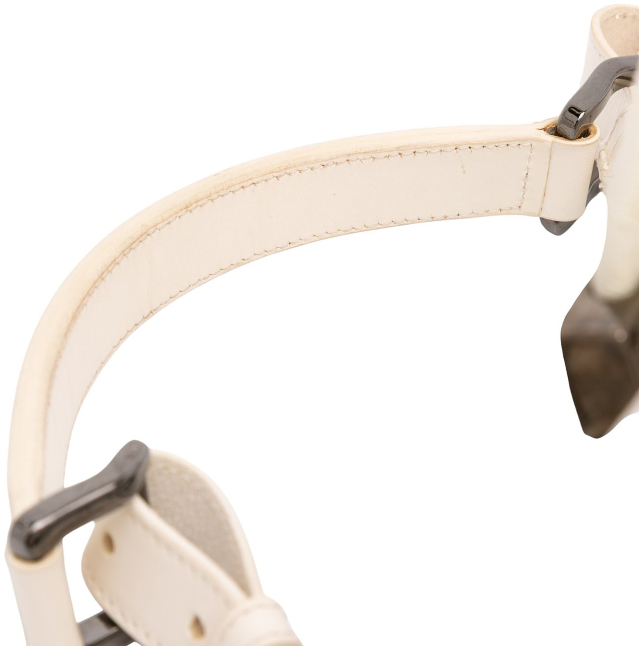 Burberry Leather Drawstring Shoulder Bag Wit