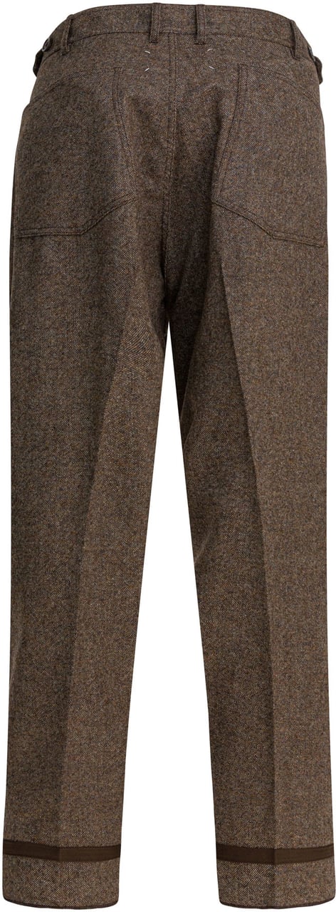 Maison Margiela Wool pants Bruin