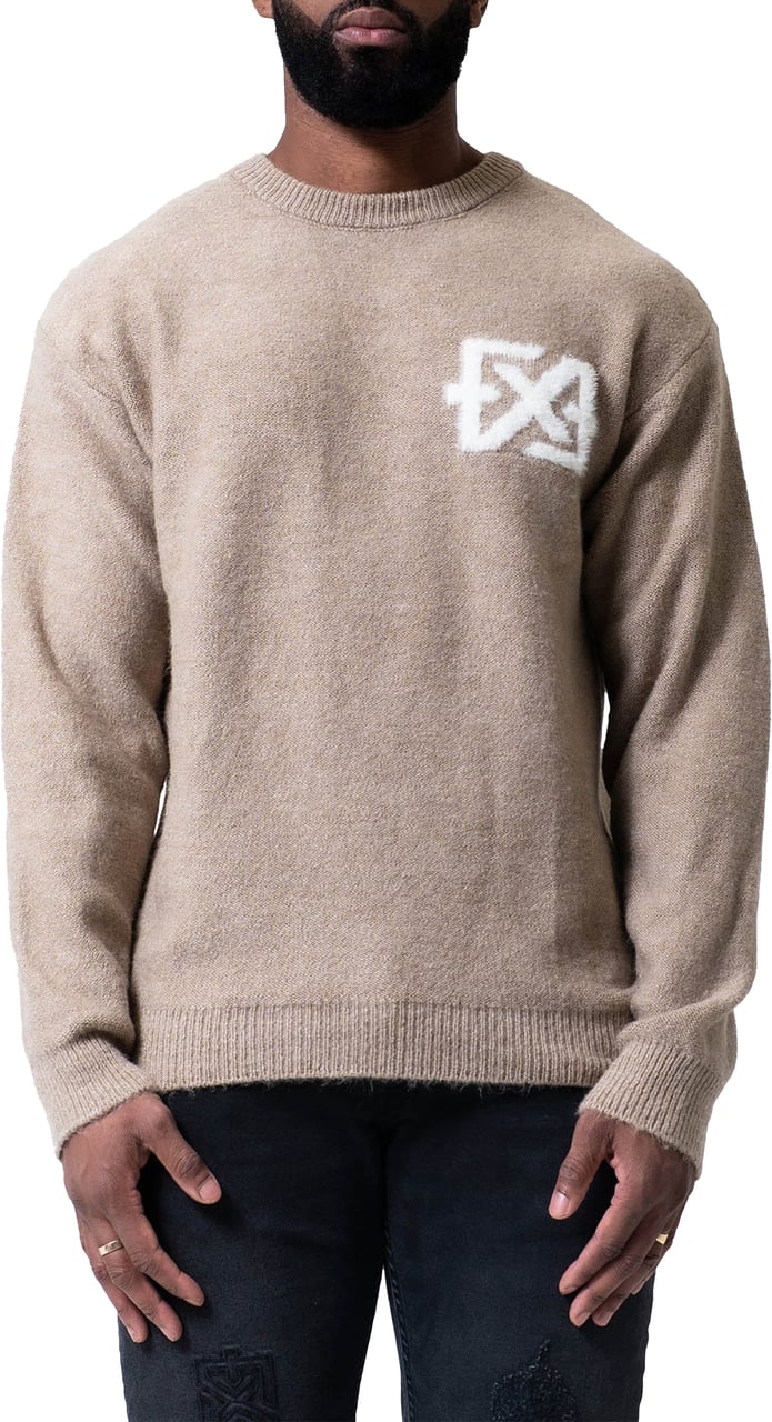 XPLCT Studios Trust Sweater Beige