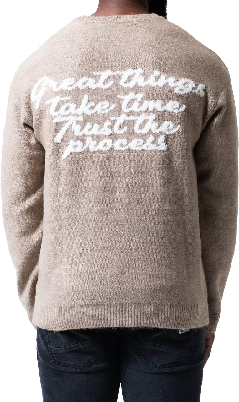 XPLCT Studios Trust Sweater Beige