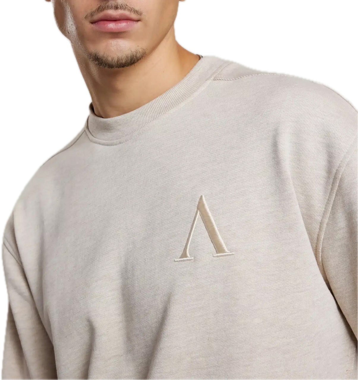 Aeden Romeo Sweater Sand Melange Beige