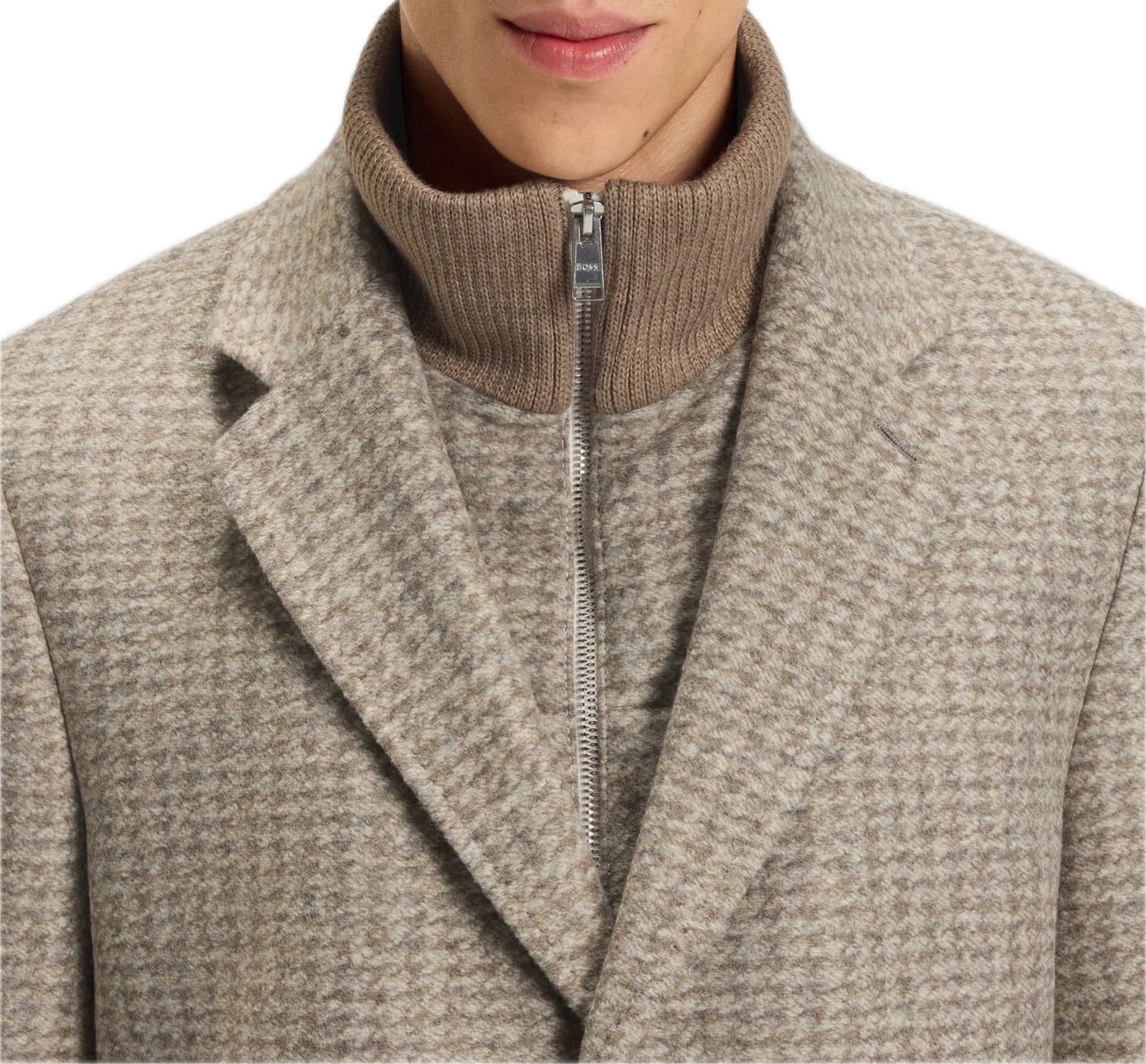 Boss H-Hyde-J-Bib-Pad-254 Beige Beige