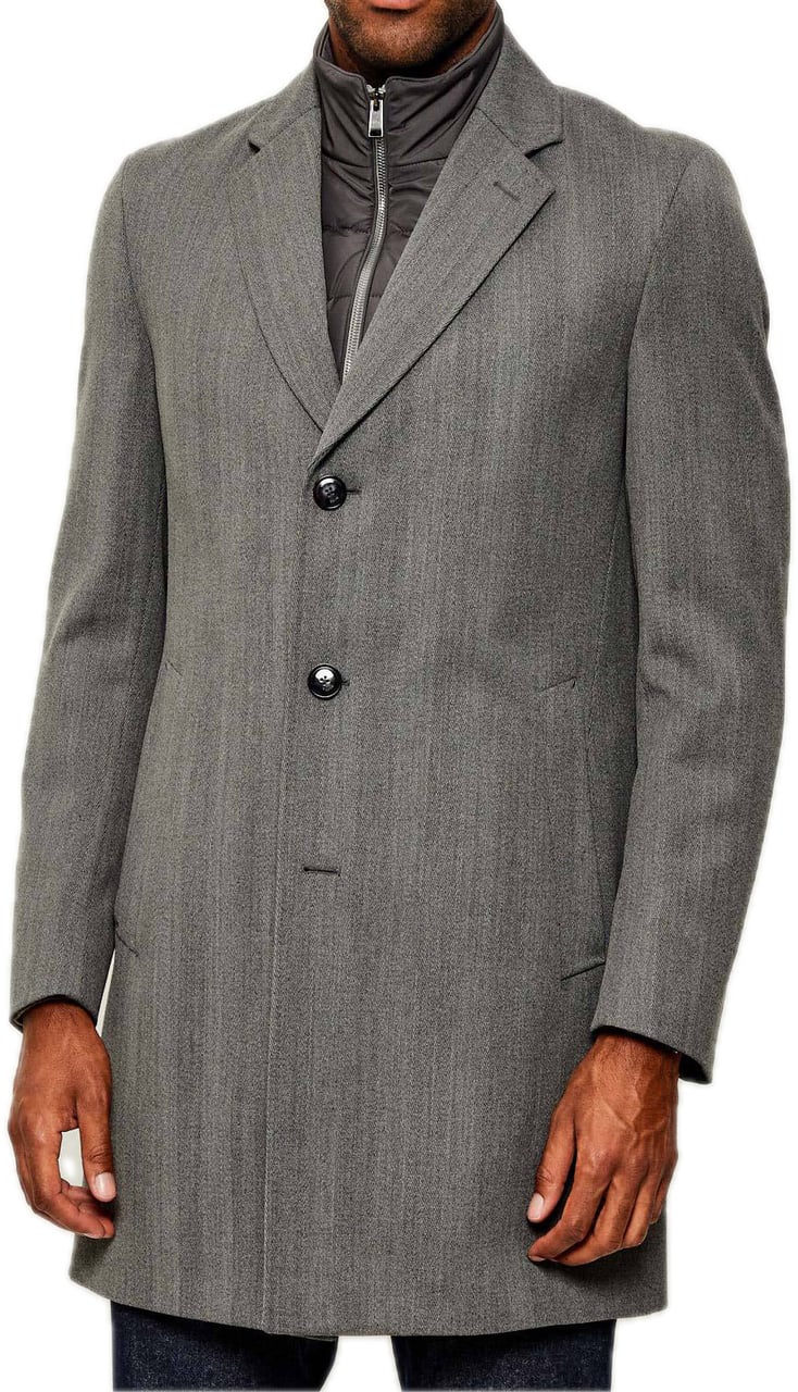 Boss H-Hyde-Bib-254 Grey Grijs