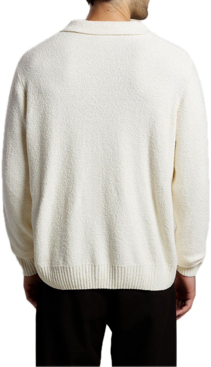 Aeden Raider Polo Off-White Wit