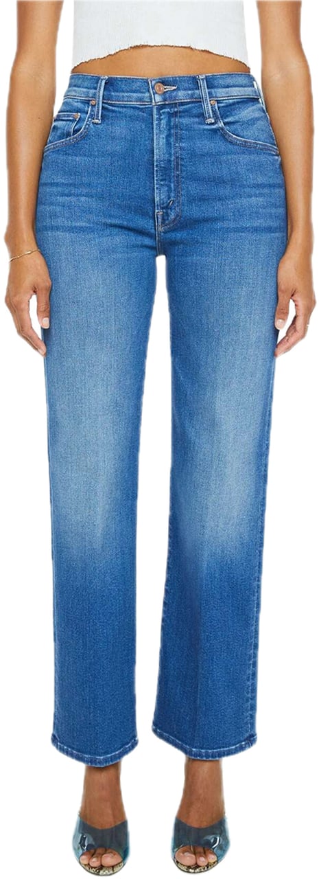 Mother Denim Nip In The Bud Blauw