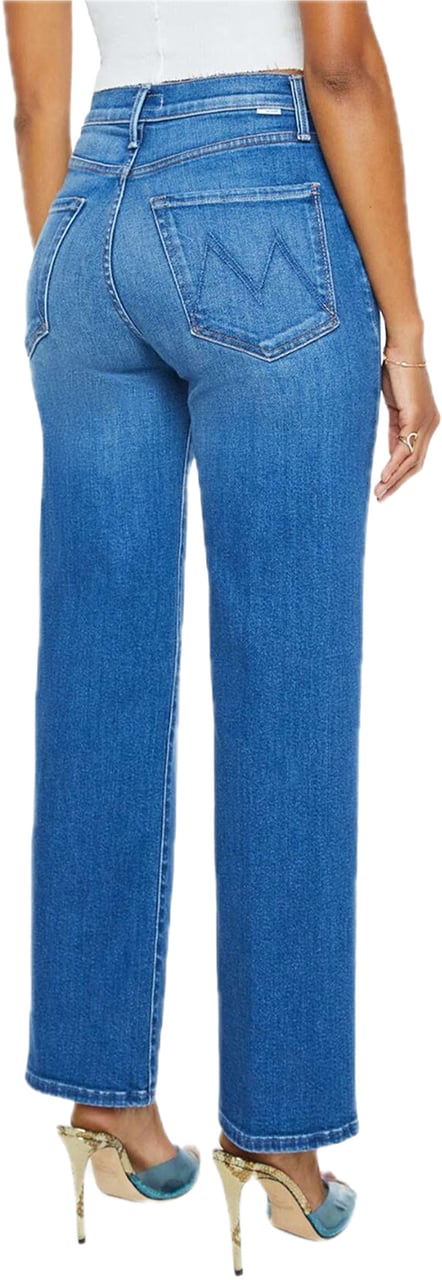Mother Denim Nip In The Bud Blauw