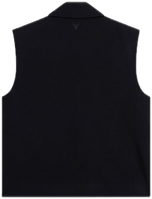 ALIX Double breated waistcoat Zwart