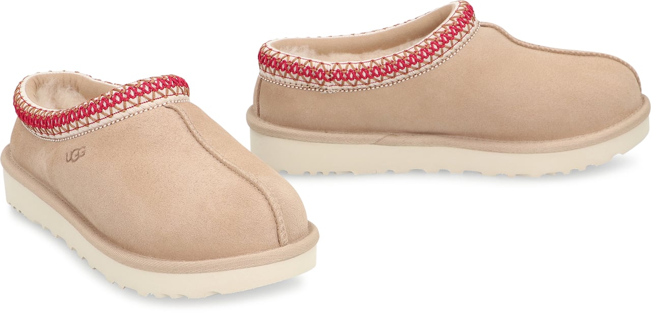UGG Dames Tasman Sand Dark Cherry Beige