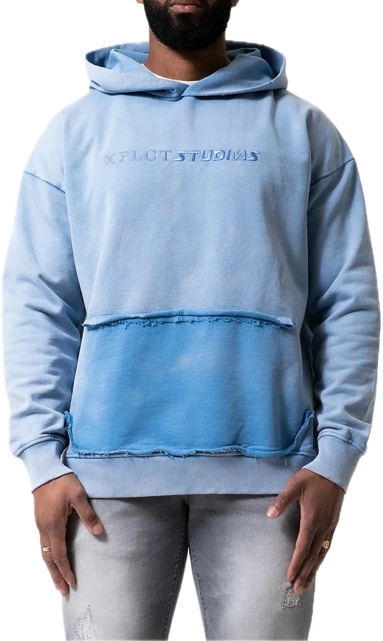 XPLCT Studios Laundry Hoodie | Blue Blauw