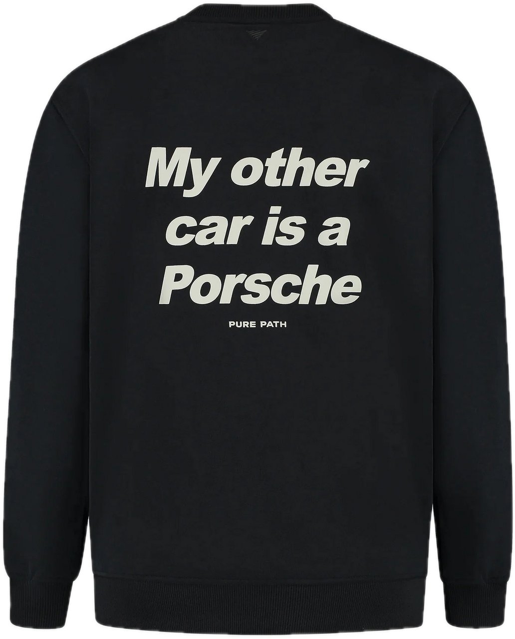 Pure Path My Other Car Sweater Black 25030309 Zwart