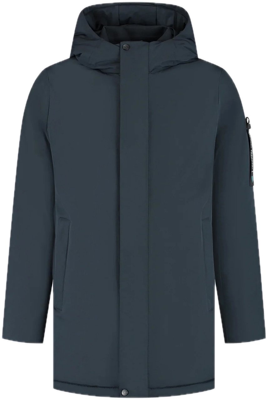 Pure Path Parka Dark Navy 25030404 Blauw