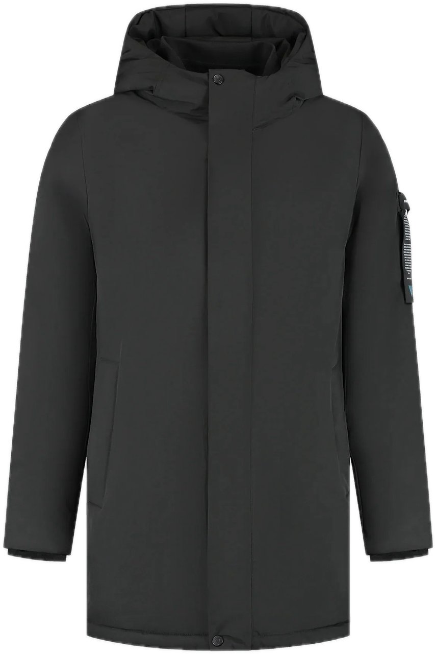 Pure Path Parka Jacket Black 25030404 Zwart
