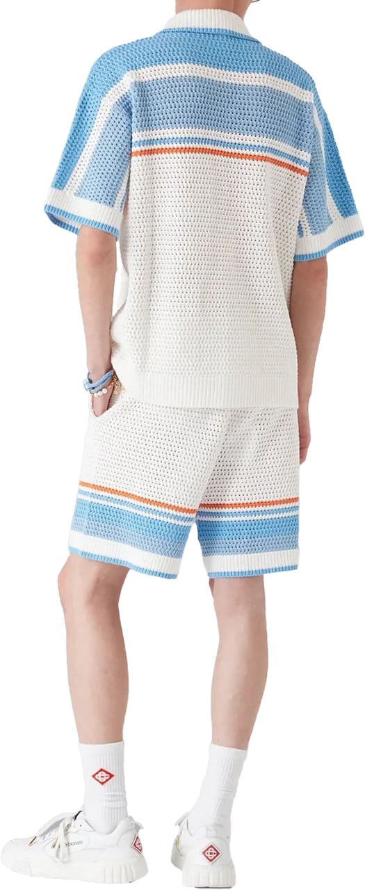 Casablanca FAUX CROCHET SHORTS Wit