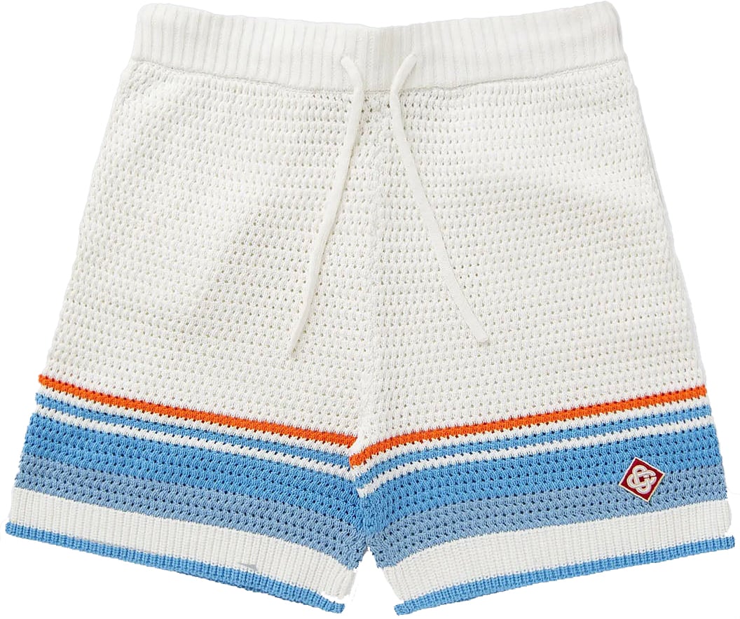 Casablanca FAUX CROCHET SHORTS Wit