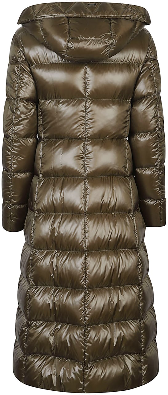 Herno Long Parka Green Groen