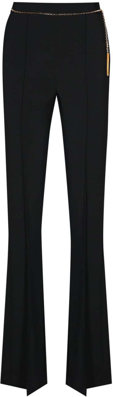 Elisabetta Franchi Trousers Black Zwart