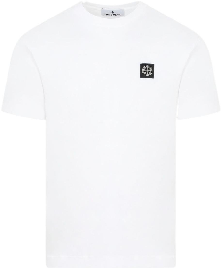 Stone Island T-Shirts And Polos White Zwart