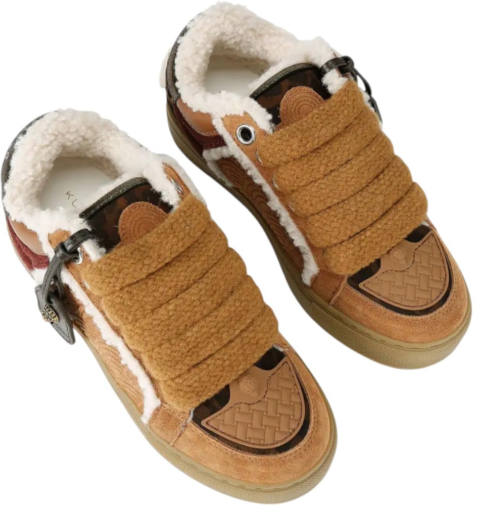 Kurt Geiger London Dames Sneakers Bruin