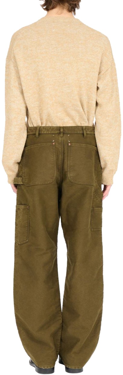 Maison Margiela Maison Margiela Pantaloni Verde Groen