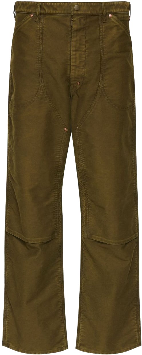 Maison Margiela Maison Margiela Pantaloni Verde Groen