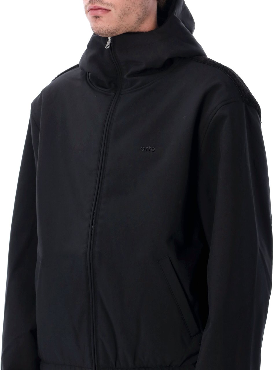 Arte Antwerp Technical Jacket Nero Zwart