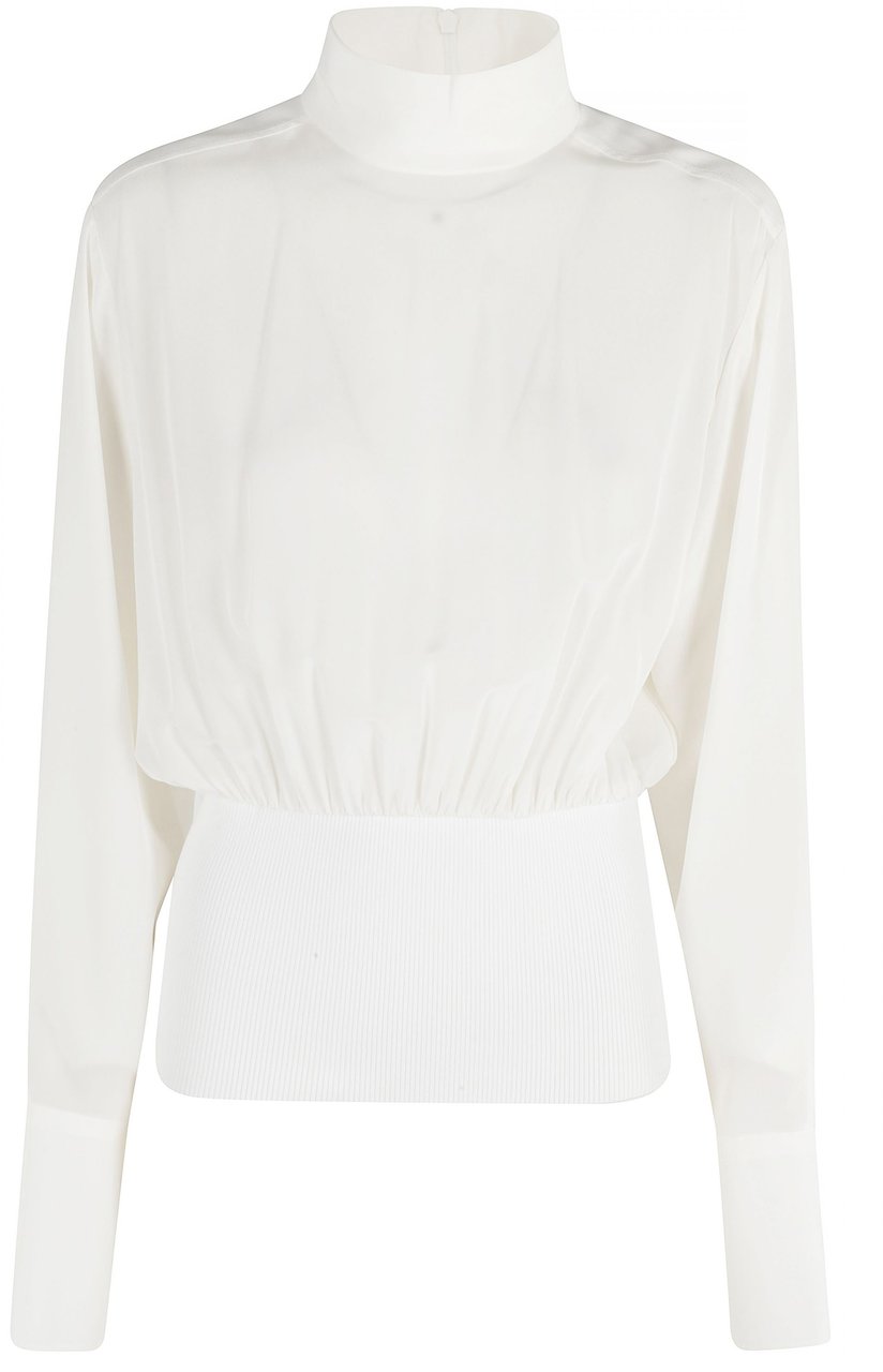 Sportmax Shirts White Wit