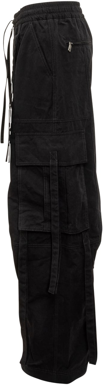 Dolce & Gabbana Pantaloni Cargo Dolce & Gabbana in Cotone Nero Zwart