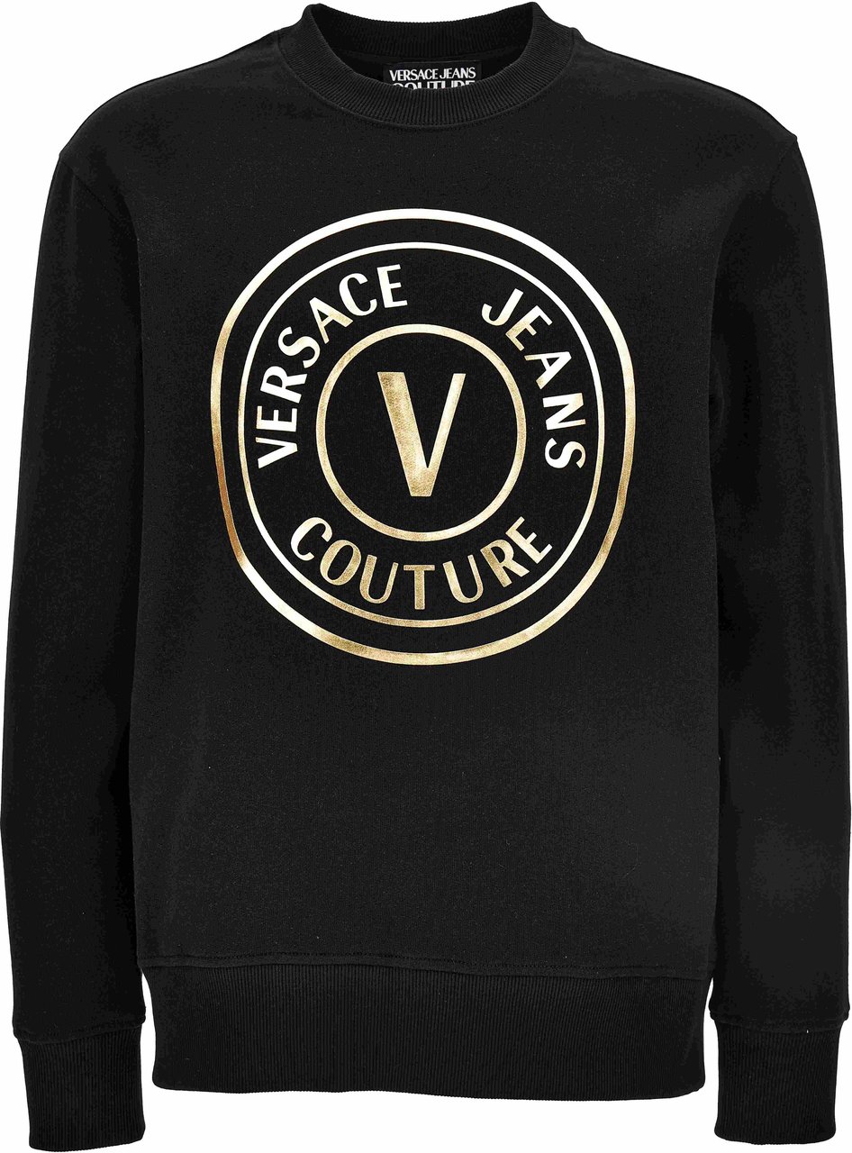 Versace Jeans Couture Sweaters Black Zwart