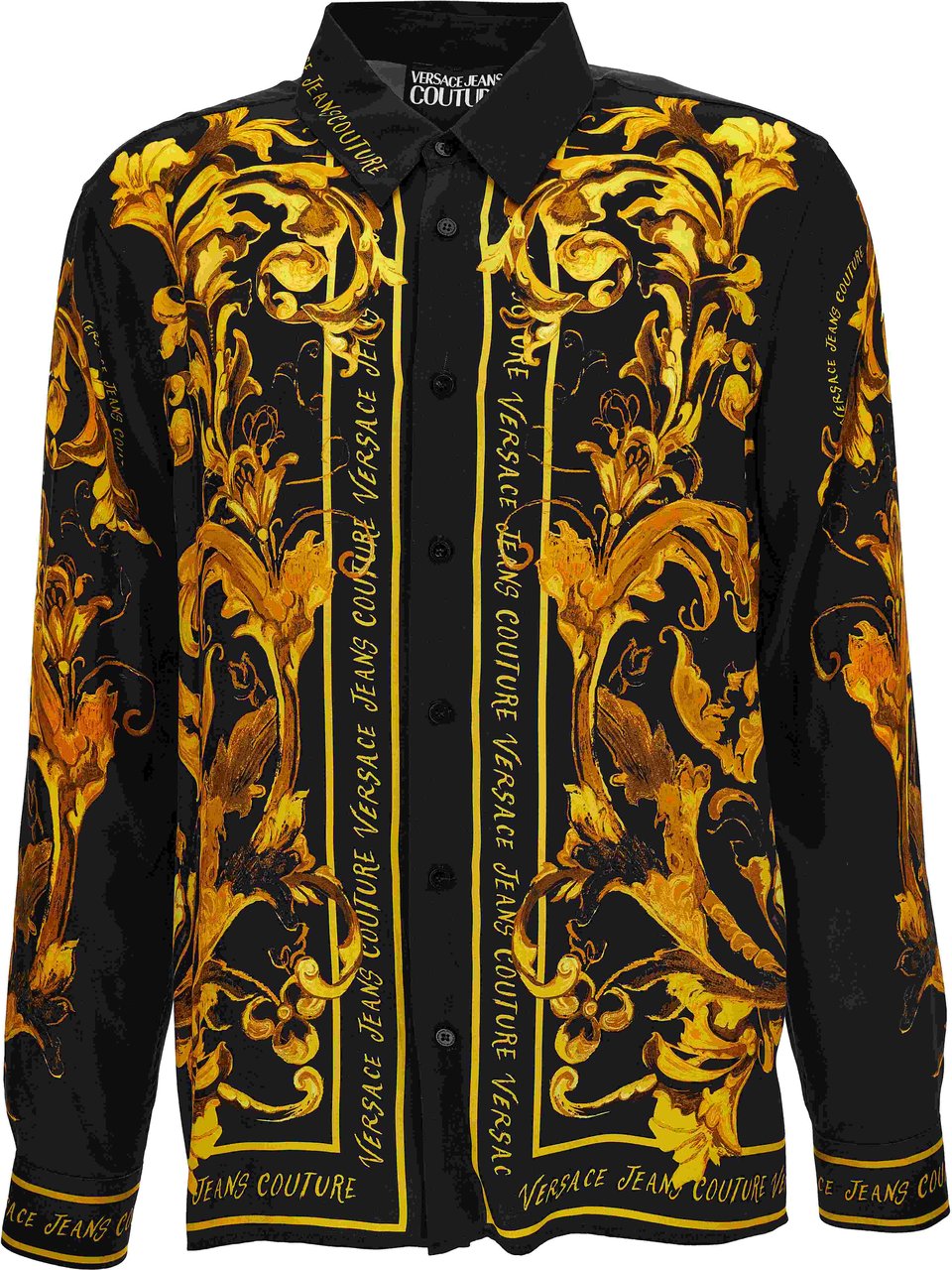 Versace Jeans Couture Shirts Black Zwart