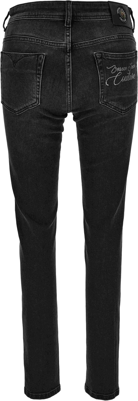 Versace Jeans Couture Trousers Black Zwart
