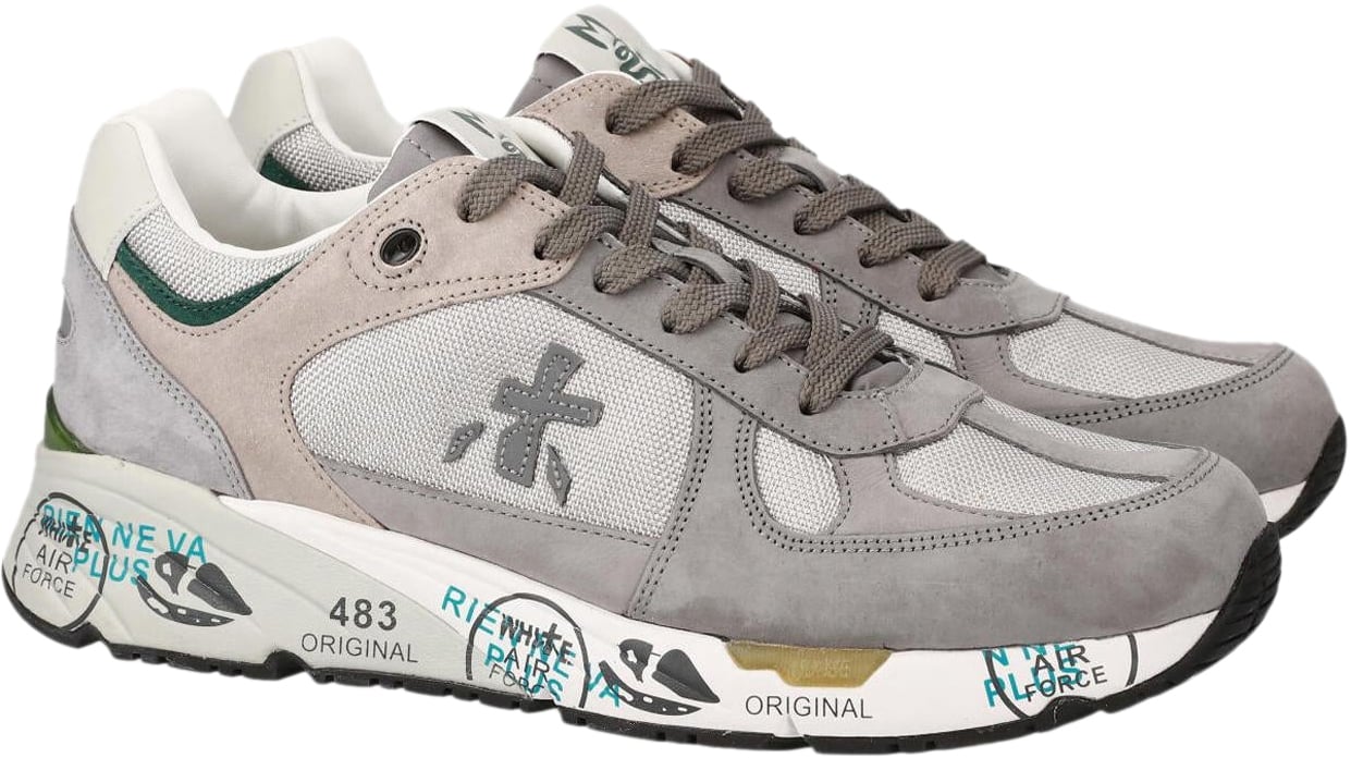 Premiata Heren Mase Grijs