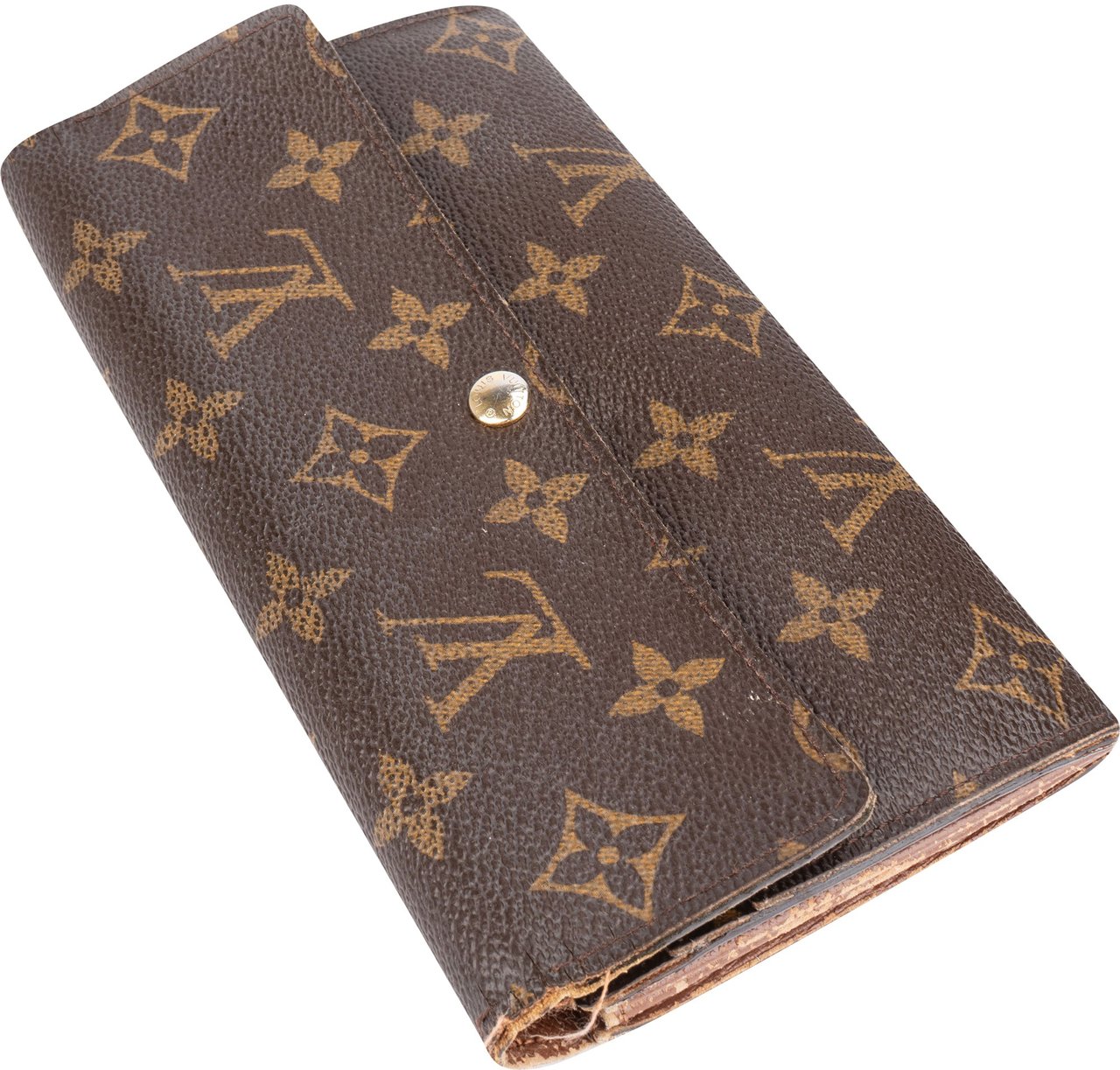 Louis Vuitton Louis Vuitton Canvas Monogram Sarah Wallet Divers