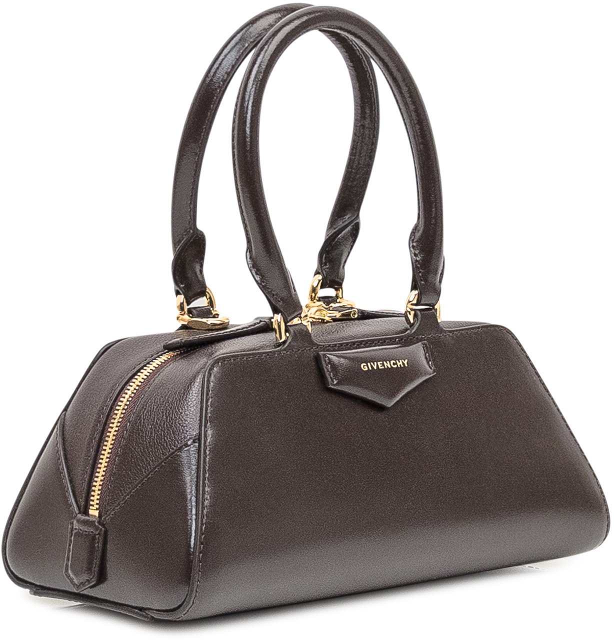 Givenchy Givenchy Dark brown leather Antigona handbag Bruin