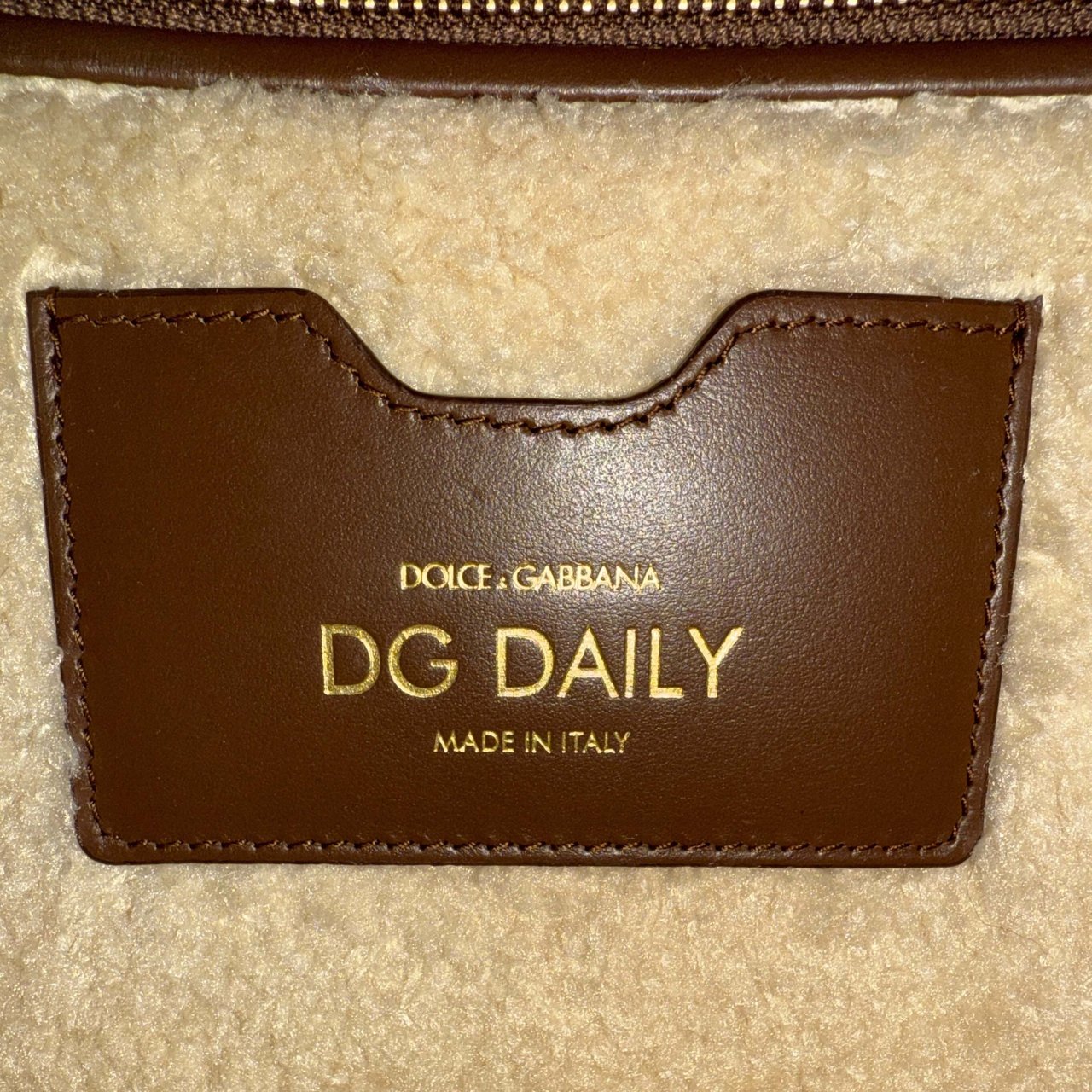 Dolce & Gabbana Dolce & Gabbana DG Daily Tote Bag Braun / sehr gut Bruin