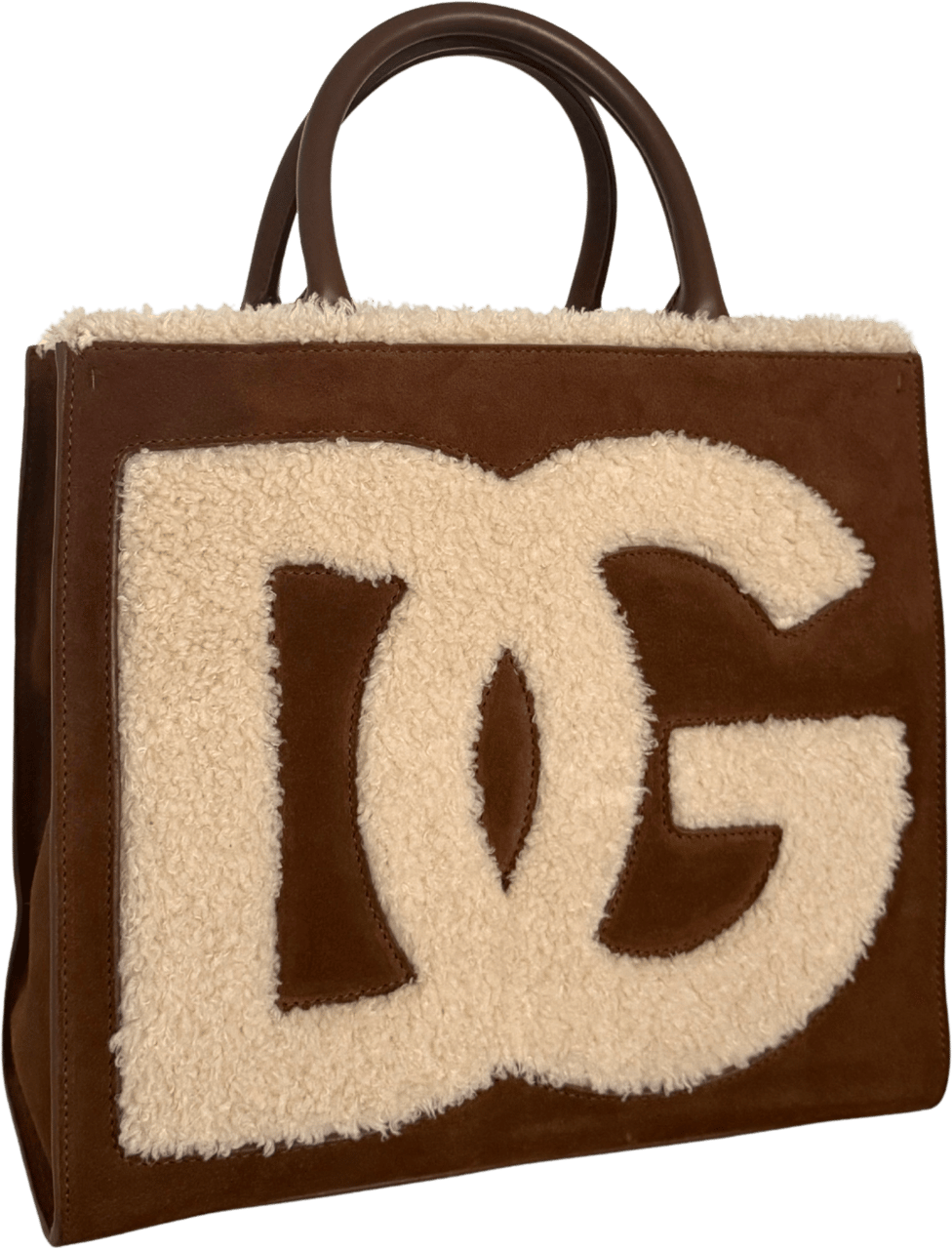 Dolce & Gabbana Dolce & Gabbana DG Daily Tote Bag Braun / sehr gut Bruin