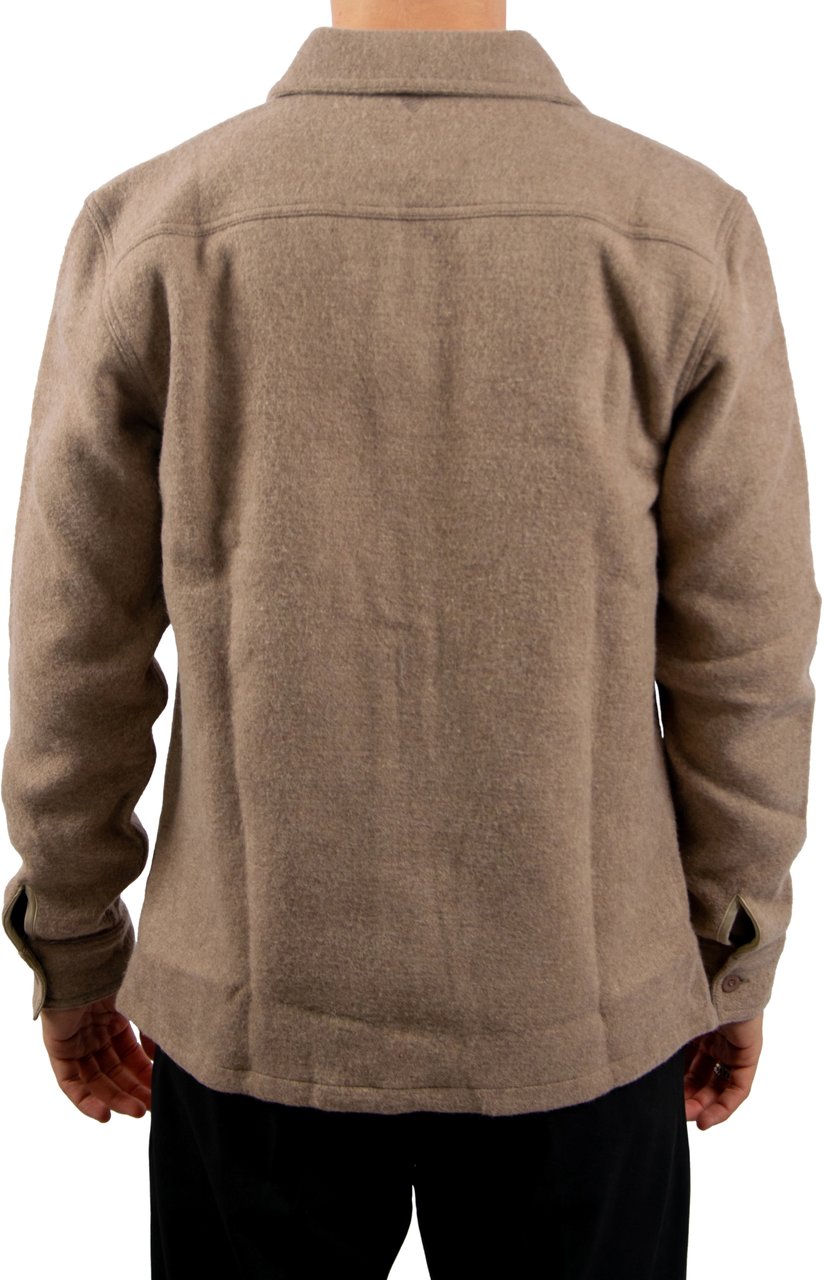 Pure Path Pure Path Regular Fit Overshirts Beige