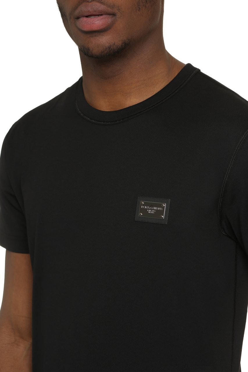 Dolce & Gabbana T-shirts And Polos Black Zwart