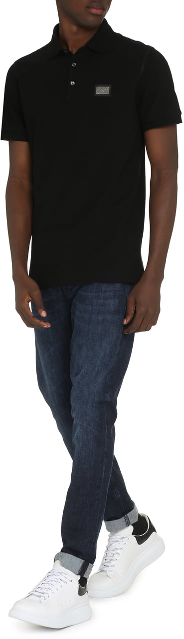 Dolce & Gabbana T-shirts And Polos Black Zwart