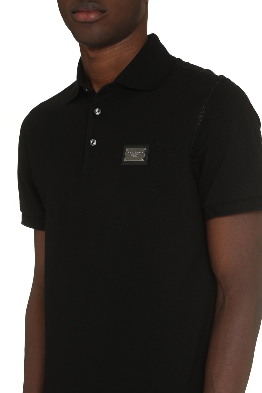 Dolce & Gabbana T-shirts And Polos Black Zwart