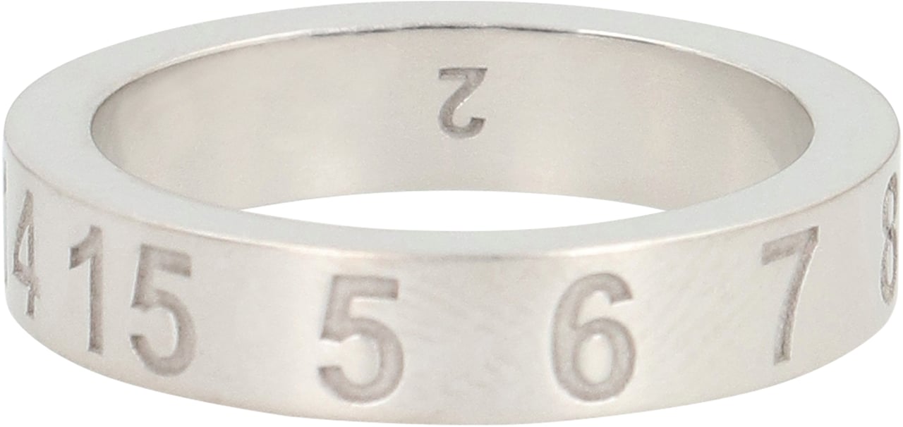 Maison Margiela Ring Numeriek Zilver