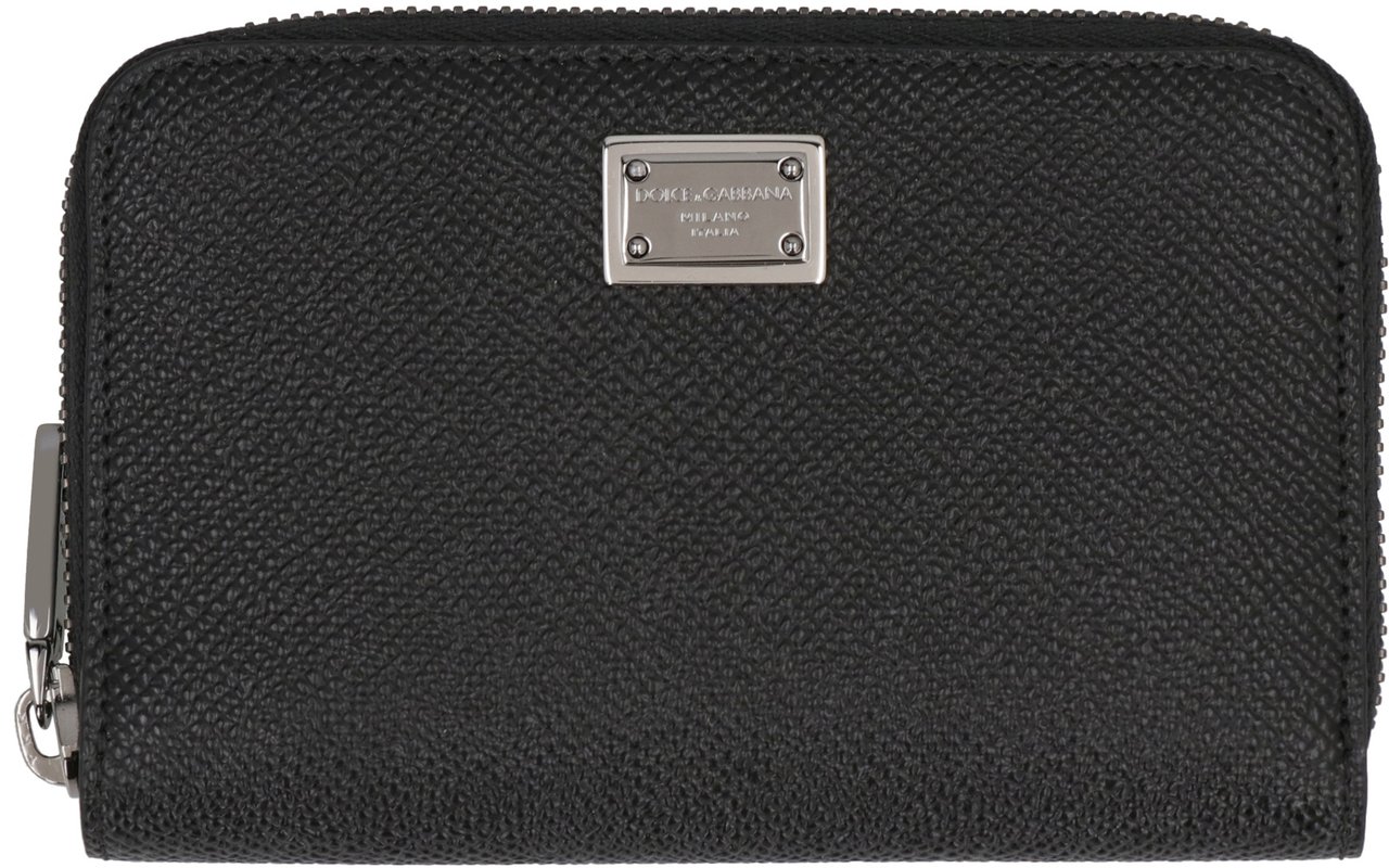Dolce & Gabbana Leather wallet Zwart