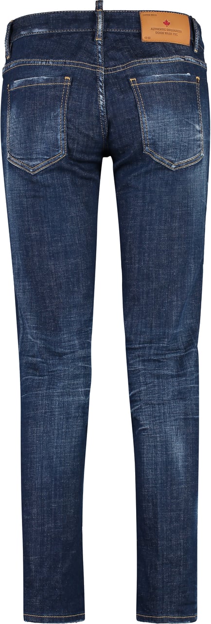 Dsquared2 Jennifer straight leg jeans Blauw
