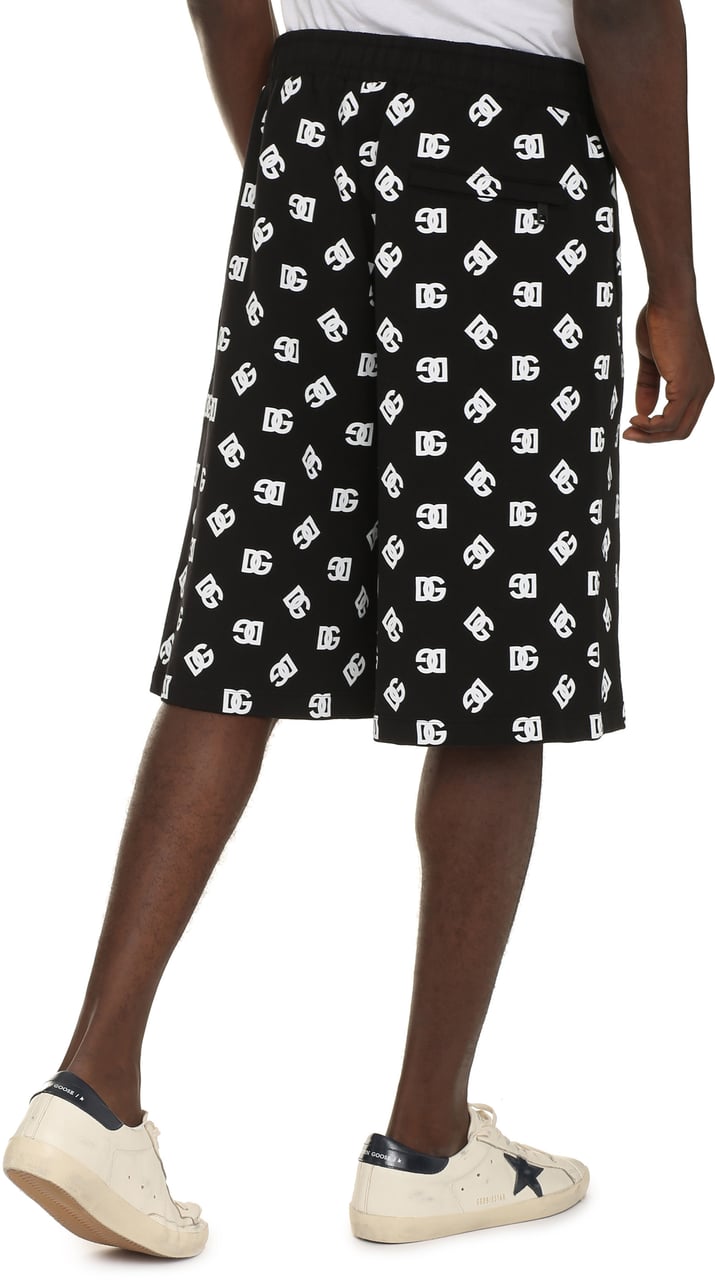 Dolce & Gabbana Cotton bermuda shorts Zwart