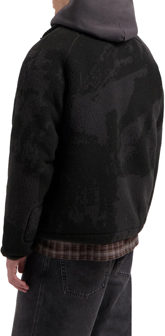 ØLÅF Ølaf Jas Zwart Fleece Jacket Zwart