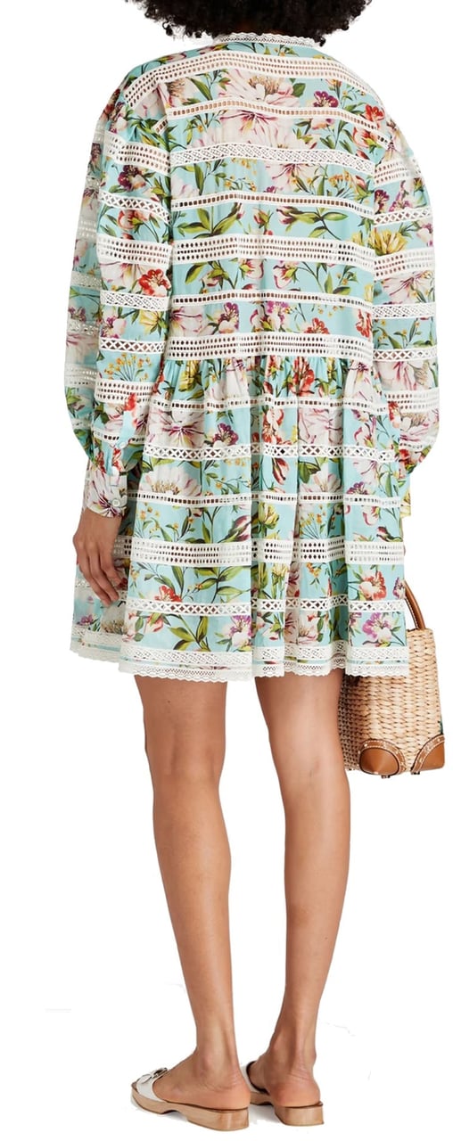 Dolce & Gabbana Dolce & Gabbana Floral Print Dress Groen