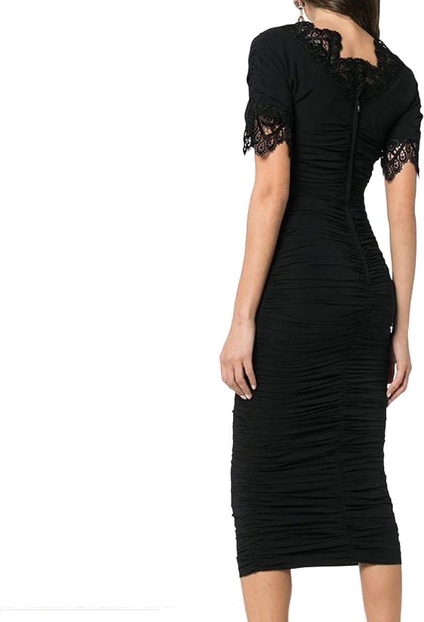 Dolce & Gabbana Dolce & Gabbana Midi Dress Zwart