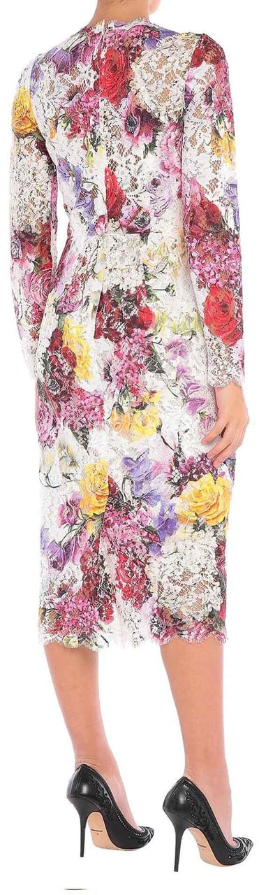 Dolce & Gabbana Dolce & Gabbana Lace Dress Wit