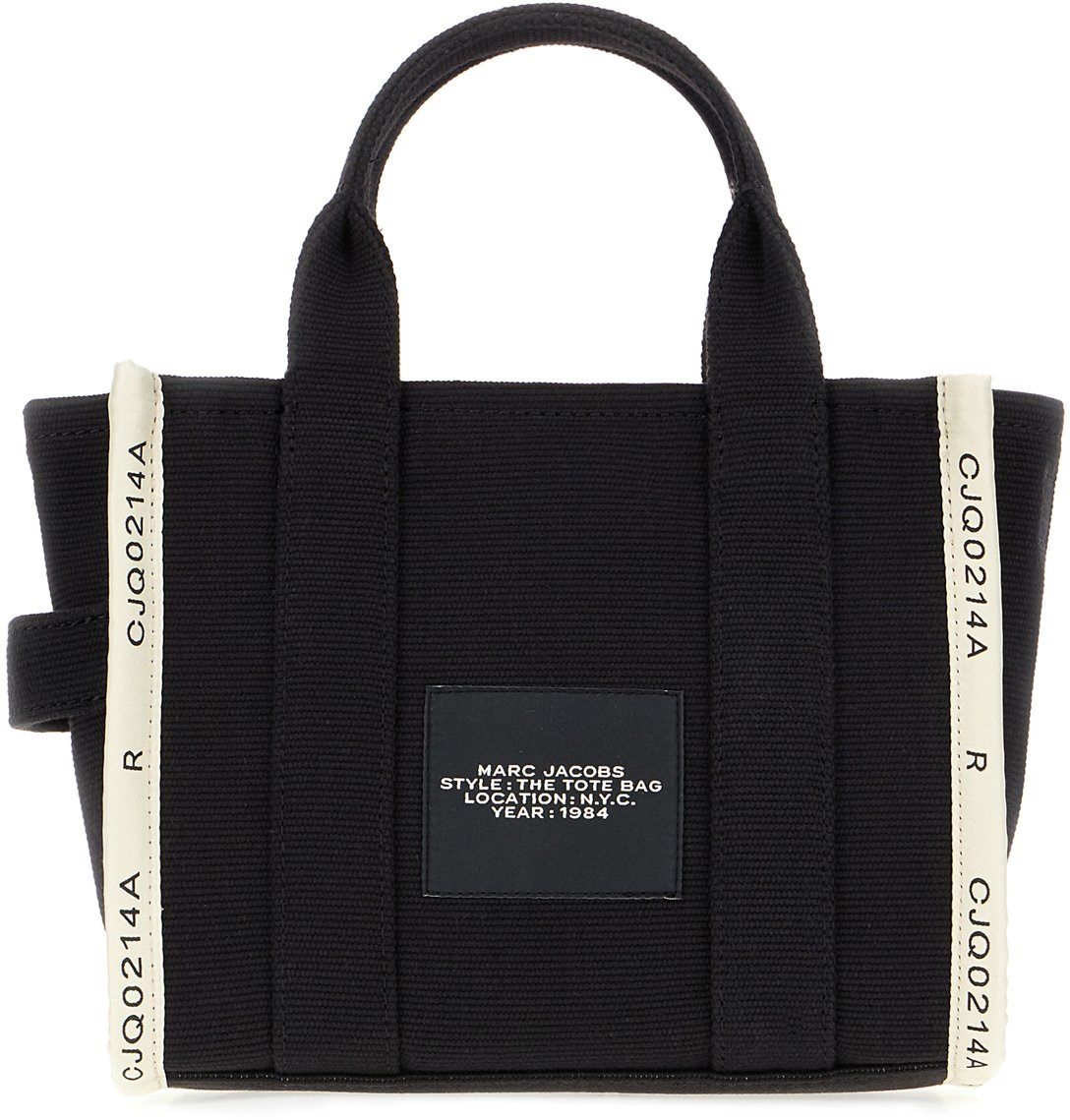 Marc Jacobs Marc Jacobs Two-tone canvas small Tote handbag Divers