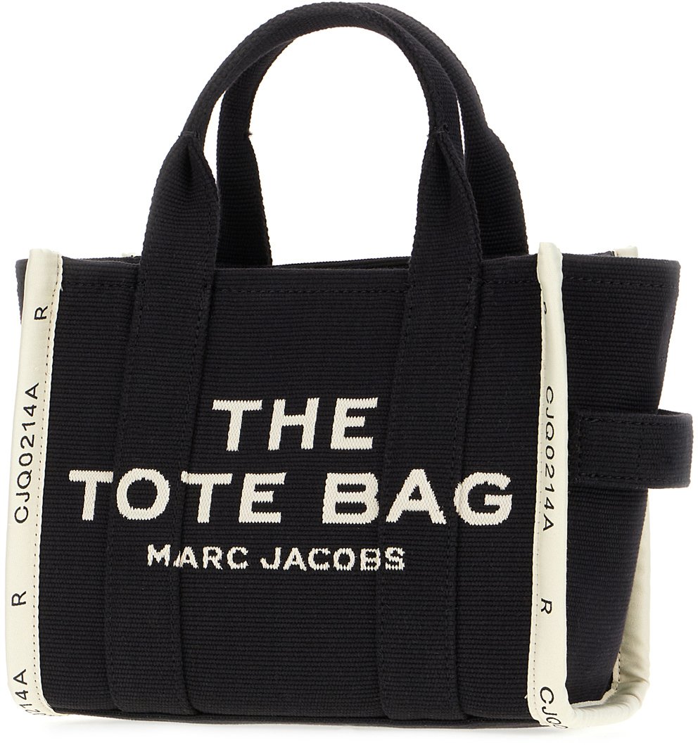 Marc Jacobs Marc Jacobs Two-tone canvas small Tote handbag Divers